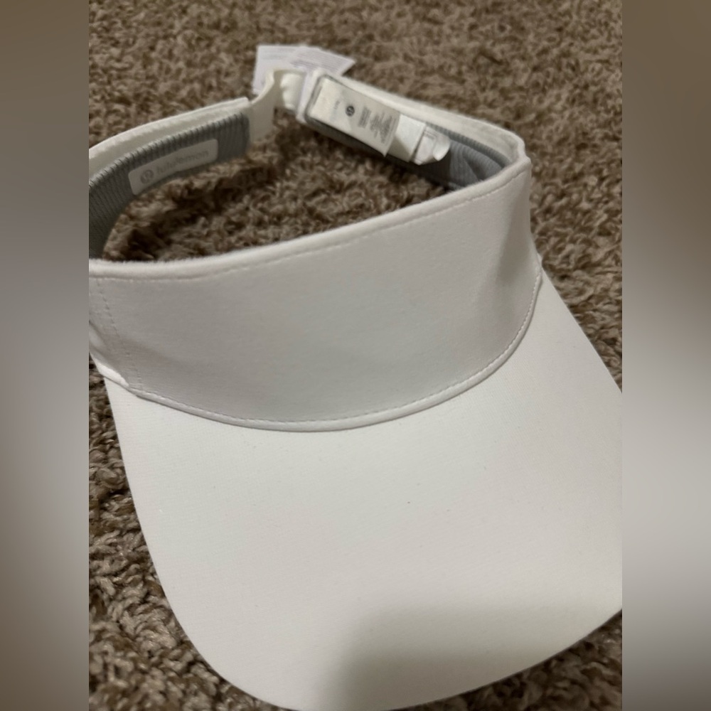 Lululemon Athletica White Visor NWT